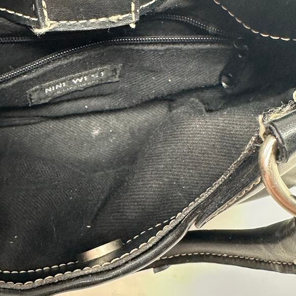 Nine West Vintage Y2K Mini Bag Contrast Stitching - Picture 6 of 8
